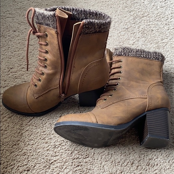 JustFab Shoes - JustFab heeled Boots
